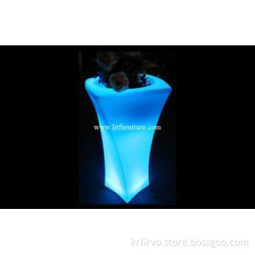 Remote control LED lighting planter / LED Flower Pot with l